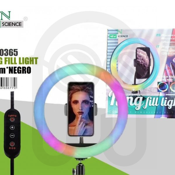 NEW SCIENCE LR07 ARO DE LED RGB
