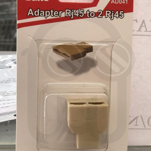 ADAPTADOR RJ45 TO 2 RJ45