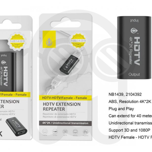 ONE PLUS 2104392 NB1439 REPETIDOR DE HDMI