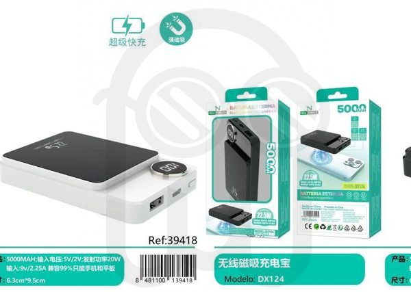 NEW SCIENCE DX124 BATERIA EXTERNA