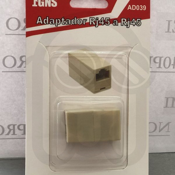 ADAPTADOR RJ45 A RJ45