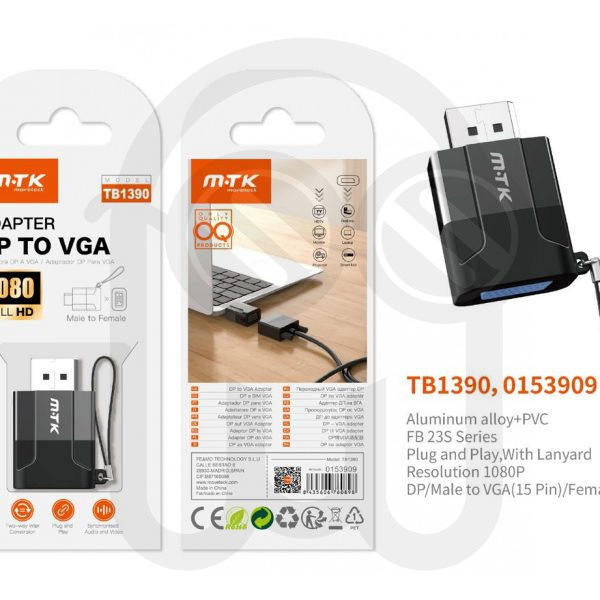 MTK 0153909 TB1390 ADAPTADOR CORREA DP