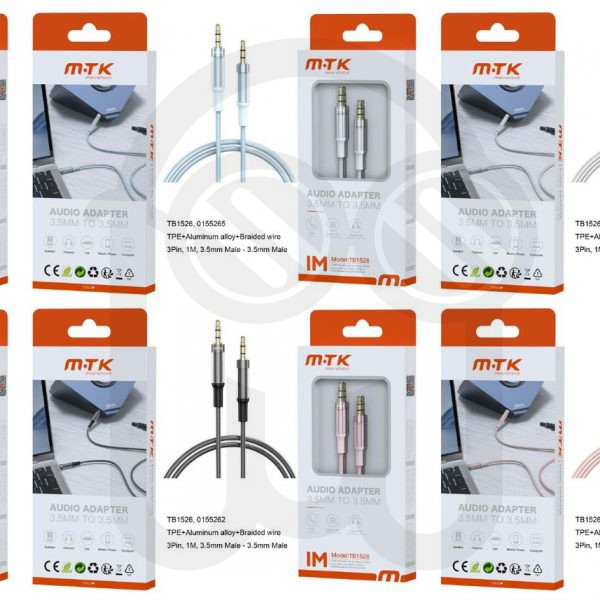 MTK 0155261 TB1526 CABLE DE AUDIO NOAH 1M