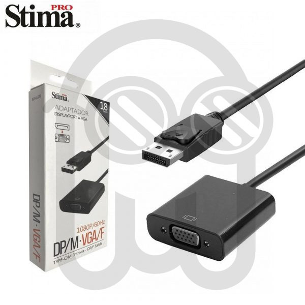 STIMA SDV-A239 SERIE 18 ADAPTADOR DISPAYPORT A VGA 1080P