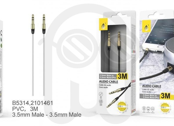 ONE PLUS 2101461 B5314 CABLE AUDIO PLANK M/M 3.5MM