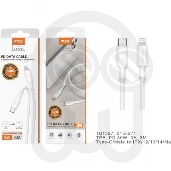 MTK 0153271 TB1327 CABLE TYPE-C A LIGHNING