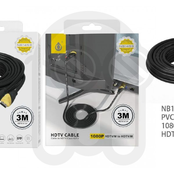 ONE PLUS 2104532 NB1453 CABLE HDMI A HDMI 1080P 3M