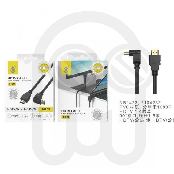 ONE PLUS 2104232 NB1423 CABLE HDMI CLAVIJA 90' 1080P