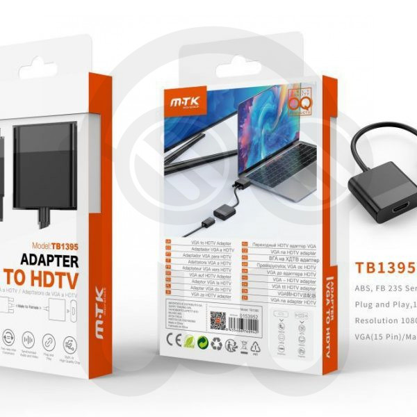 ONE PLUS TB1395 0153952 ADAPTADOR VGA 15 PIN M-HDMI H