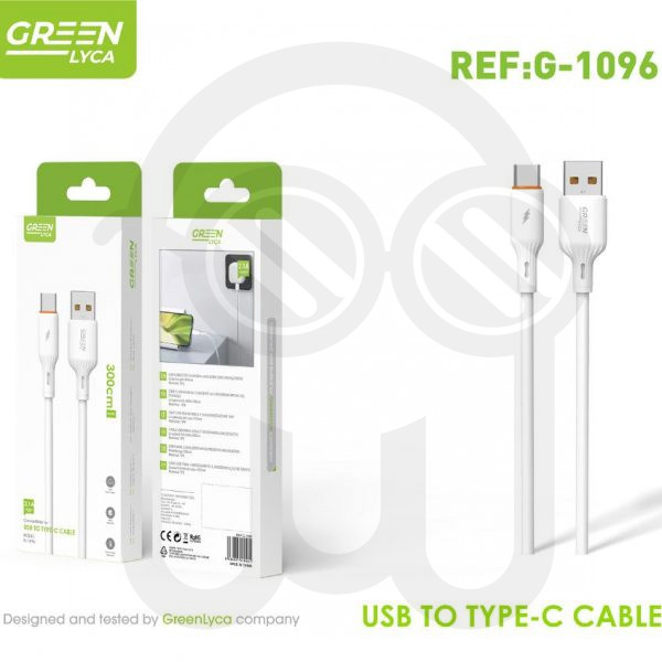 Cable Tipo C 2.1A 3m