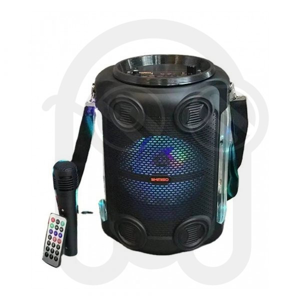 Altavoz bluetooth 6.5 pulgadas con microfono y mando QS-4606