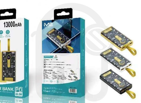 Power Bank 13000 mAh PD 22.5W