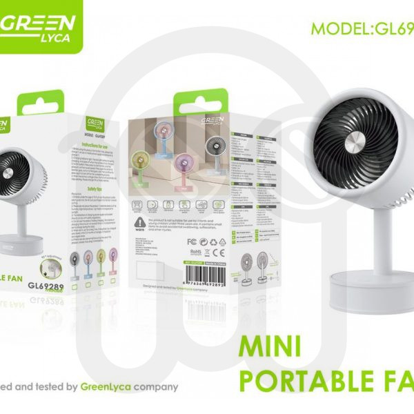 MINI VENTILADOR DE MESA