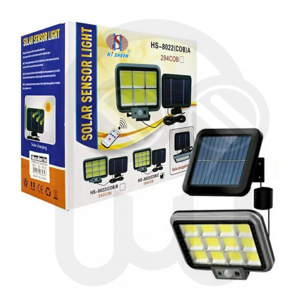 Luz solar con sensor y mando