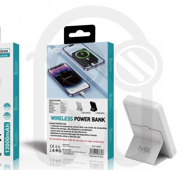 Power Bank inalambrico 13000mAh
