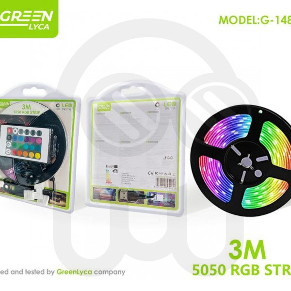 Tira de luz RGB con mando 3M
