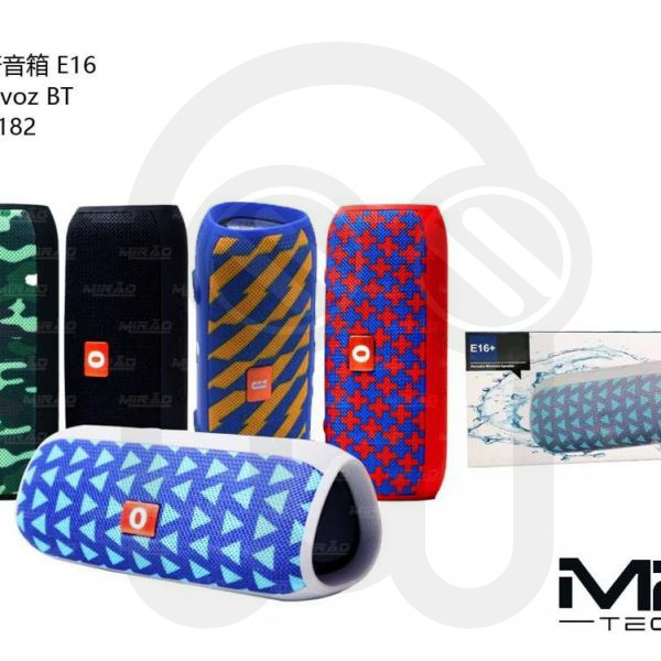 Altavoz portatil con bluetooth E16