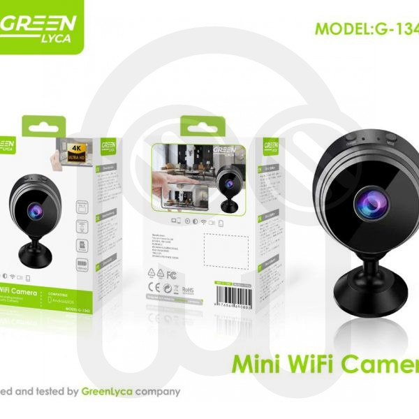 Mini Camara con Wifi 4K
