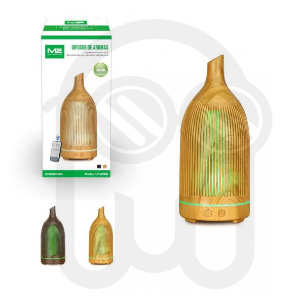 Humidificador de aire con color LED 200ml