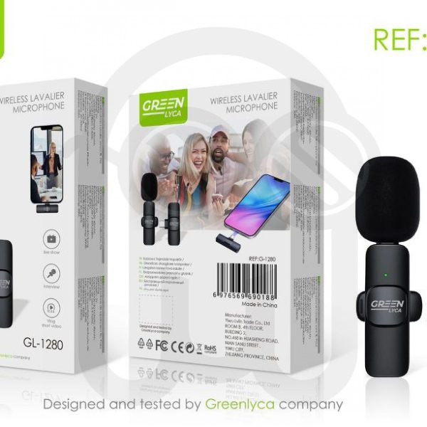 Mini microfono inalambrico Tipo C