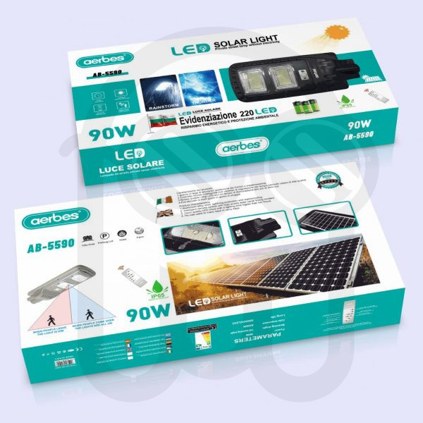 Luz solar para exterior 90W AB-5590