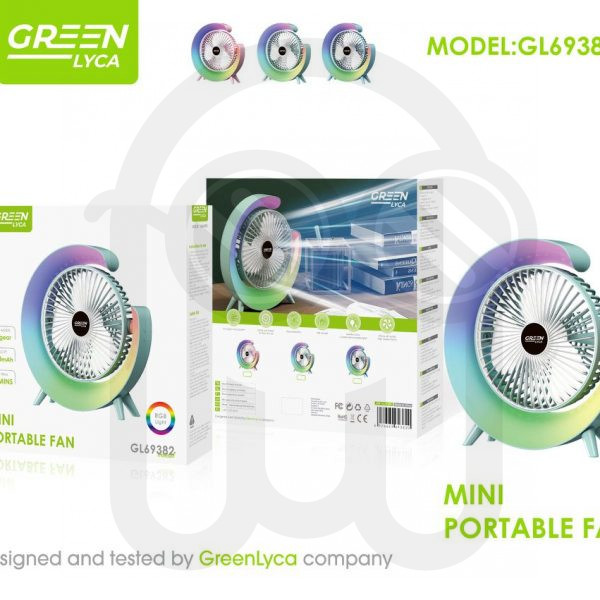 VENTILADOR MULTIFUNCIONAL CON LUZ