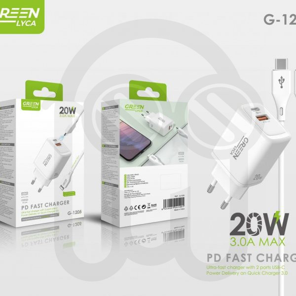 CARGADOR 20W FOR LIGHTNING