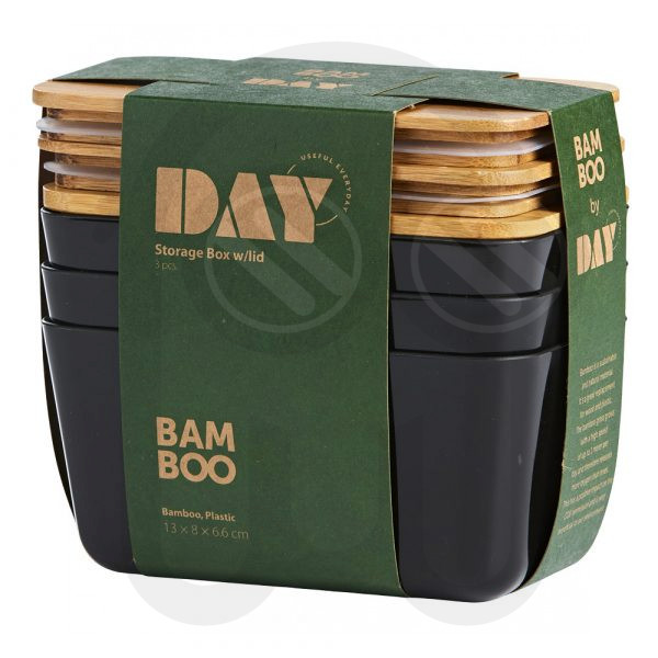 JGO. 3 CAJAS BAMBÚ/ PLÁSTICO