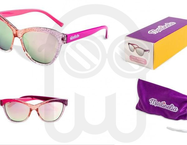 MARTINELIA SUNGLASSES PINK GLITTER