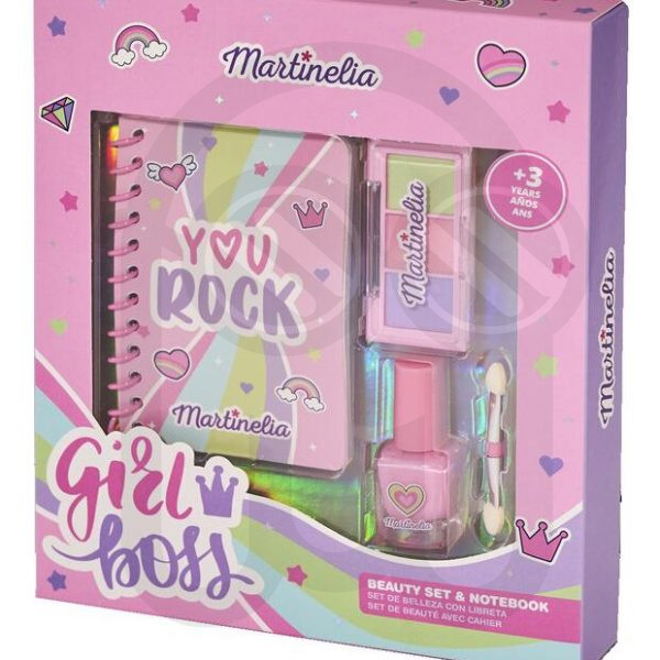 MARTINELIA SUPERGIRL NOTEBOOK & BEAUTY SET
