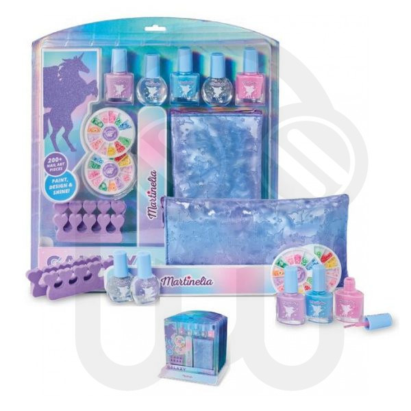 MARTINELIA GALAXY DREAMS NAIL SET& COSMETIC BAG