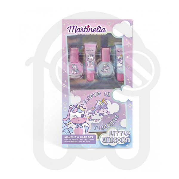 MARTINELIA LITTLE UNICORN MAKEUP & CASE SET