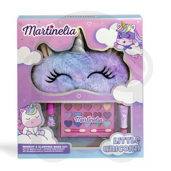 MARTINELIA LITTLE UNICORN MAKEUP &SLEEPING MASKSET