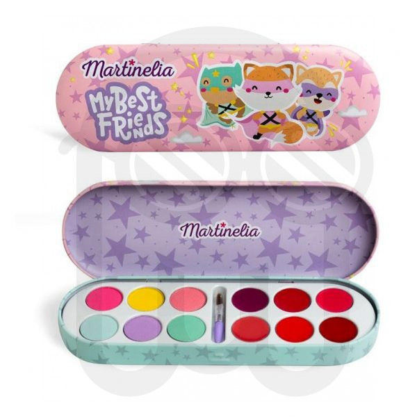 MARTINELIA BEST FRIENDS EYES & LIPS TIN BOX