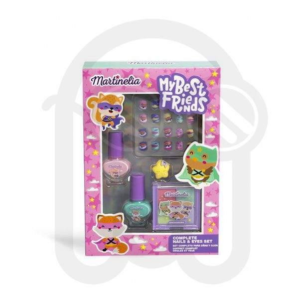 MARTINELIA MY BEST FRIENDS COMPLETE NAILS&EYES SET