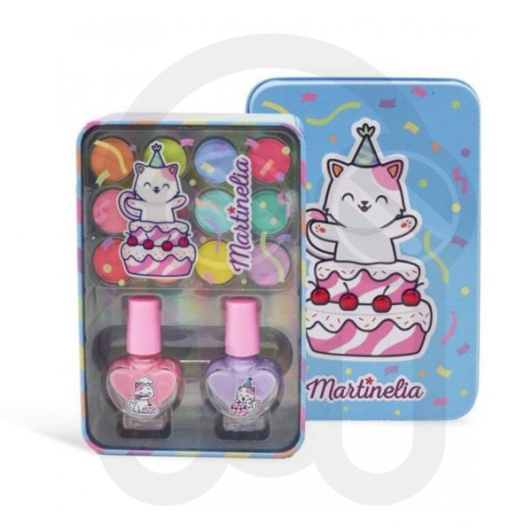 MARTINELIA YUMMY EYES & NAILS TIN BOX