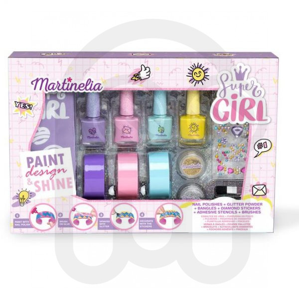 MARTINELIA SUPER GIRL NAILS & BRACELET SET