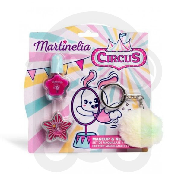 MARTINELIA CIRCUS MAKEUP & KEYCHAIN SET