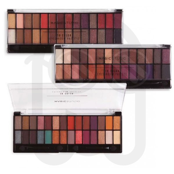 MAGIC STUDIO EYESHADOW PALETTE 28 COLOURS