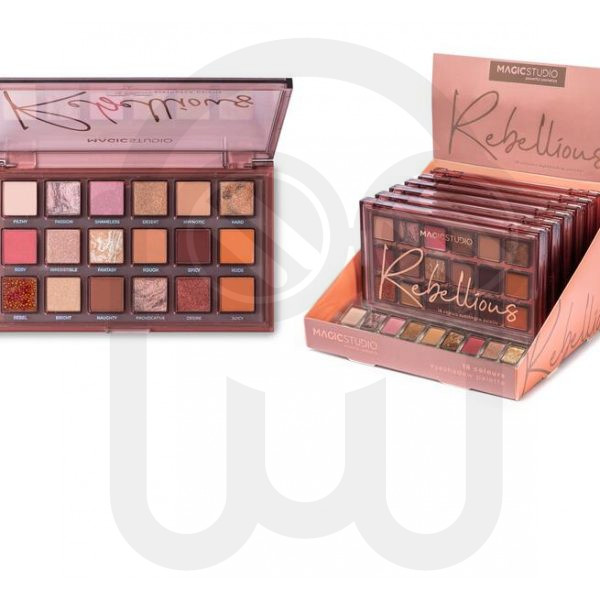 MAGIC STUDIO REBELLIOUS EYESHADOW PALETTE 18C
