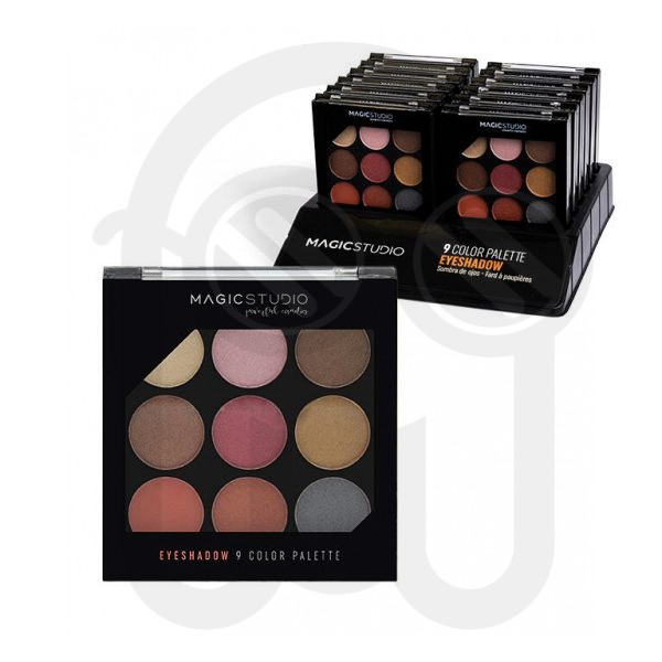 MAGIC STUDIO EYESHADOW PALETTE 9 COLOURS