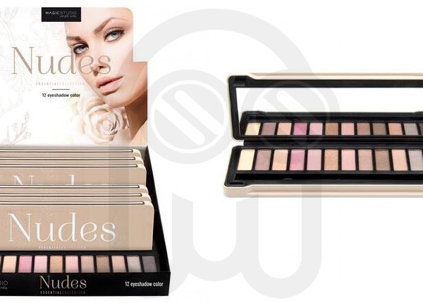MAGIC STUDIO NUDES TIN BOX EYESHADOW PALETTE 12C