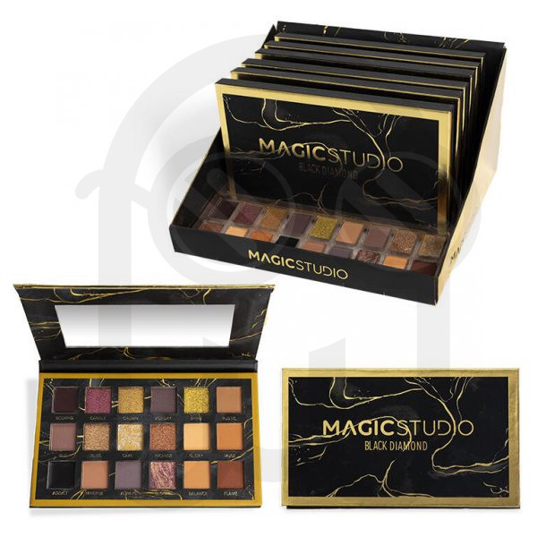 MAGIC STUDIO BLACK DIAMOND EYESHADOW PALETTE 18C