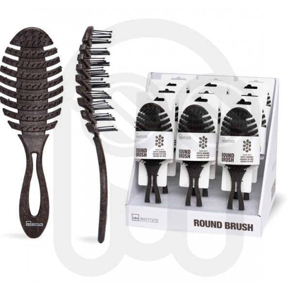 IDC INSTITUTE FLEXIBLE HAIR BRUSH BIO-BASED COFFEE