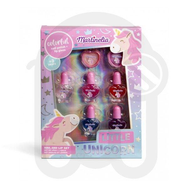 MARTINELIA LITTLE UNICORN NAIL & LIP SET