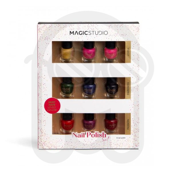 MAGIC STUDIO COLORFUL COMPLETE NAIL POLISH SET