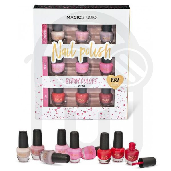 MAGICSTUDIO COLORFUL BEAUTY COLORS NAIL POLISH SET