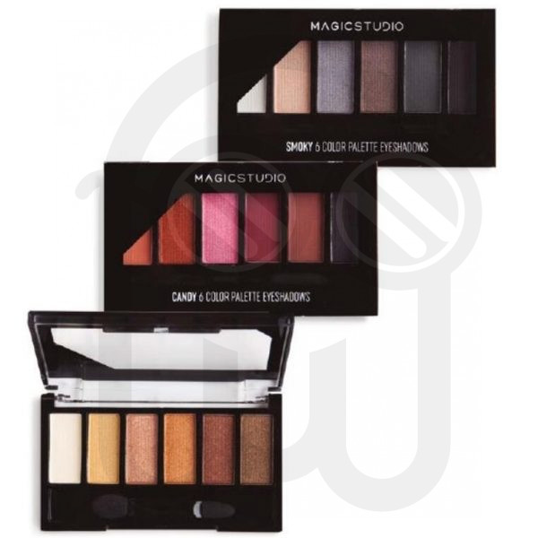 MAGIC STUDIO EYESHADOW PALETTE 6 COLOURS