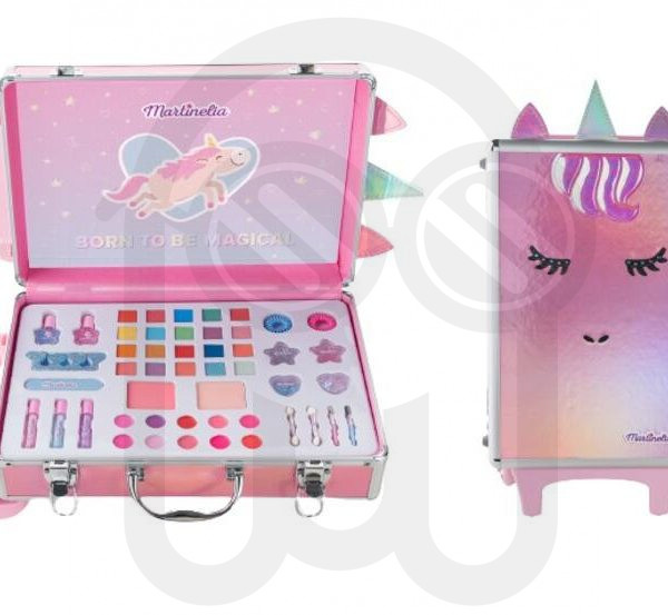 MARTINELIA LITTLE UNICORN CARRY ON MAKEUP CASE