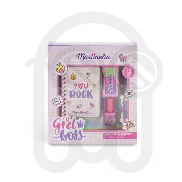 MARTINELIA SUPER GIRL BEAUTY SET & NOTEBOOK
